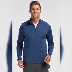 Versatility seamless 1/4 zip from Rhône